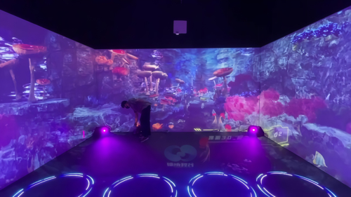 Latest company case about Immersive Projection Solution: SMX 6000 Lumen Short Throw Laser Projector