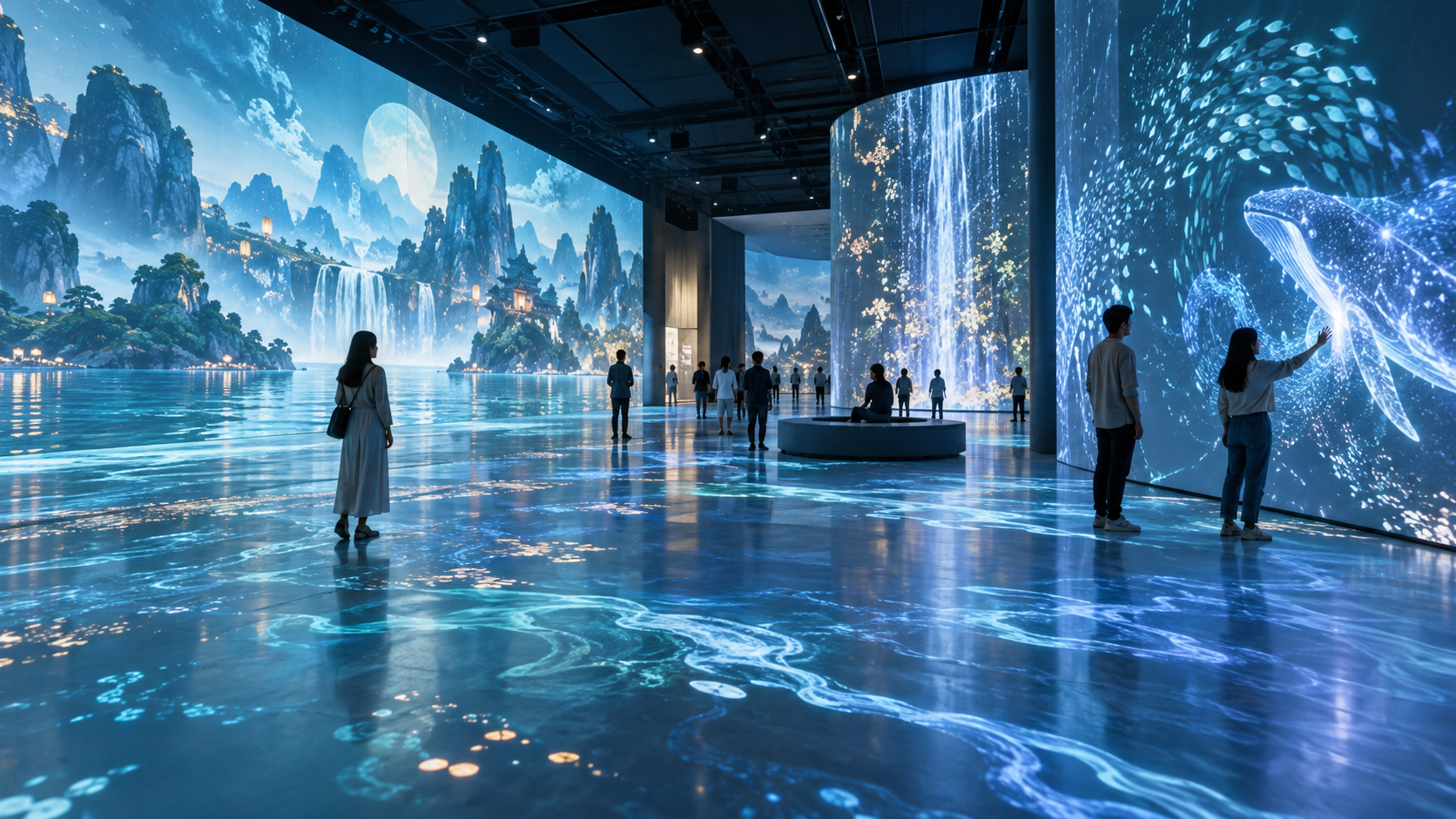 Latest company case about How to Choose an Immersive Projector for Large Interactive Spaces