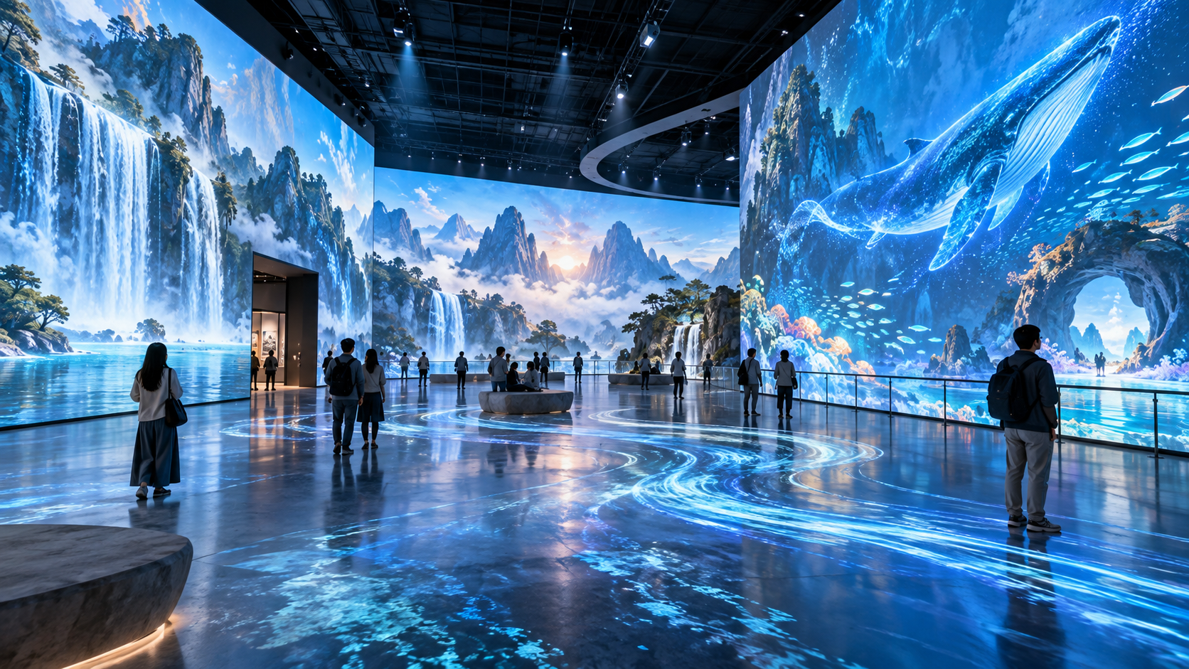 Latest company case about Creating Immersive Experiences with High Brightness Laser Projectors
